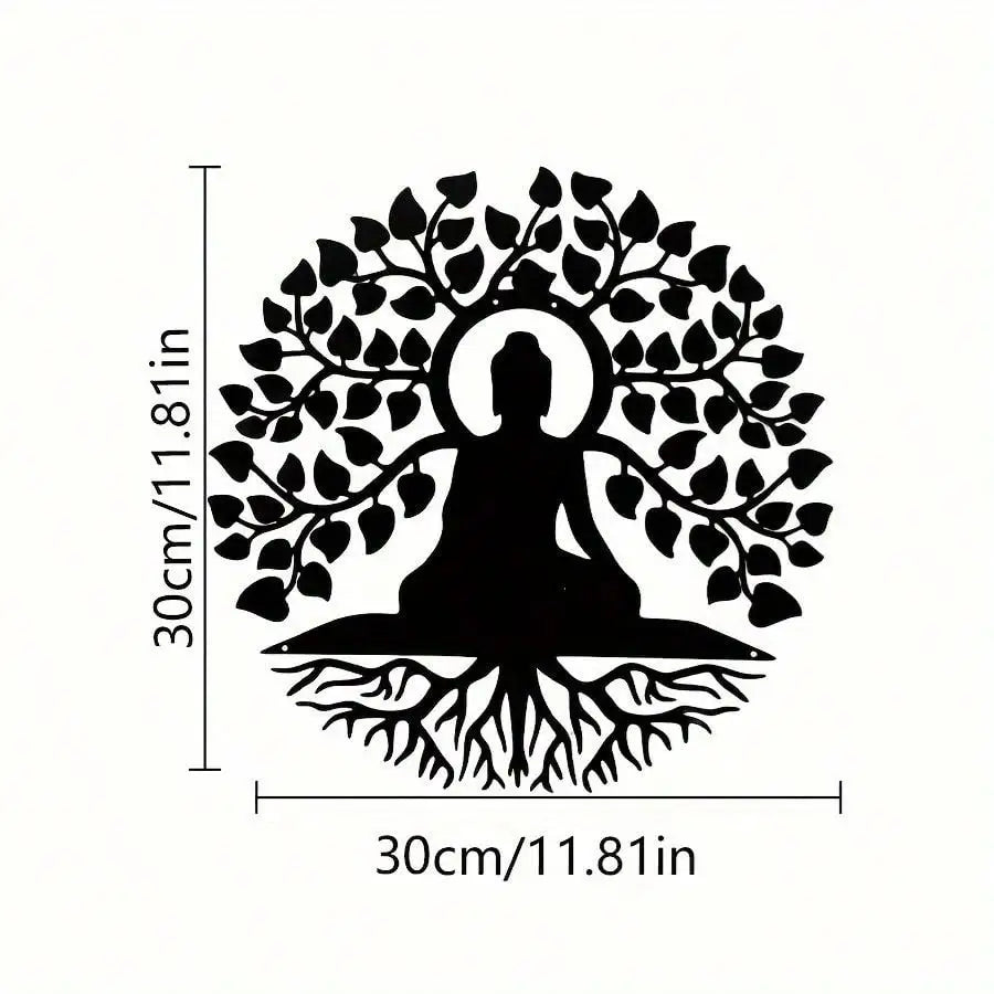 Peaceful Tree Buddha Wind Chime