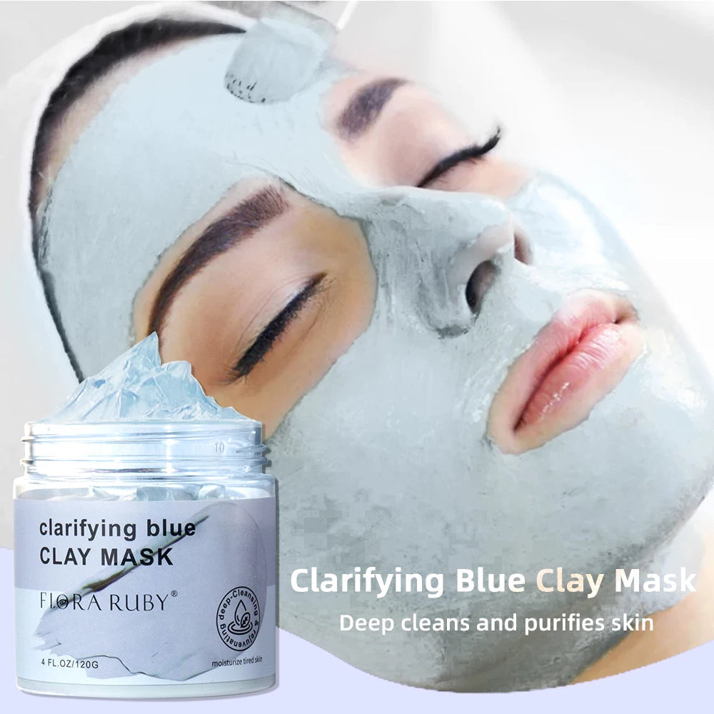 Revive & Refresh: Deep Cleansing Blue Clay Mask Clay mask EXQUUS 