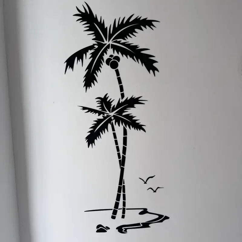 3D Palm Tree Acrylic Wall Decor