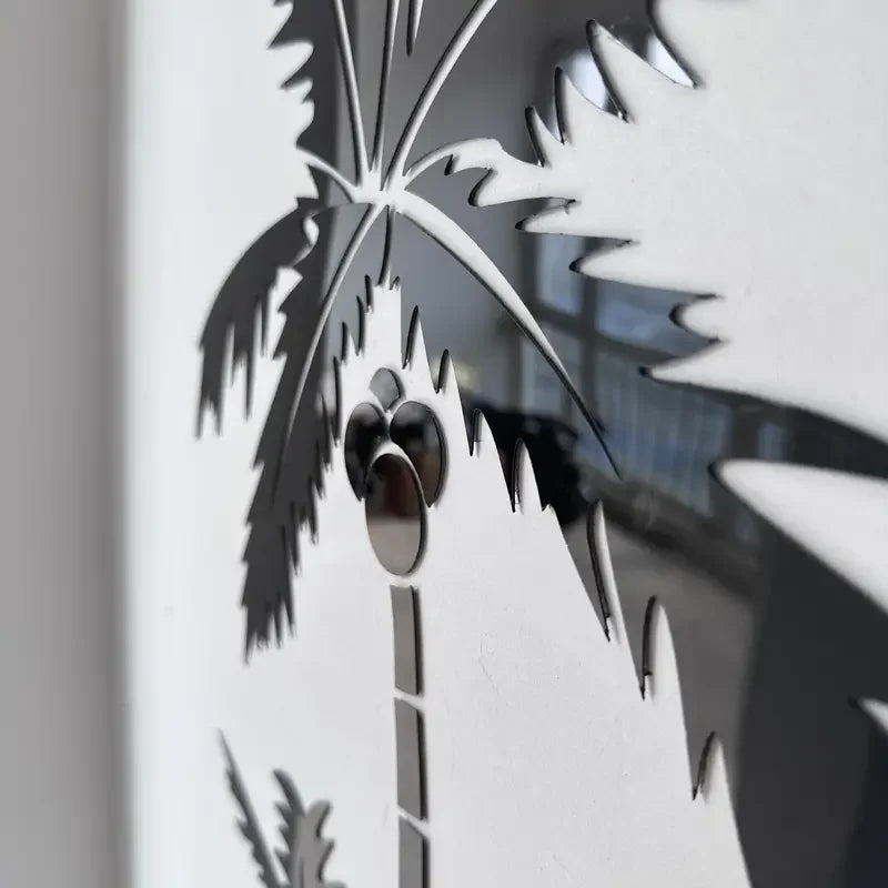 3D Palm Tree Acrylic Wall Decor